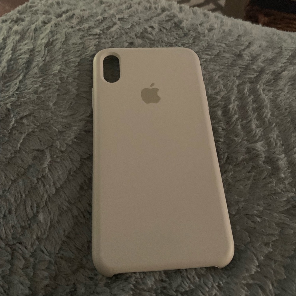 iPhone XS Max case - apple silicone